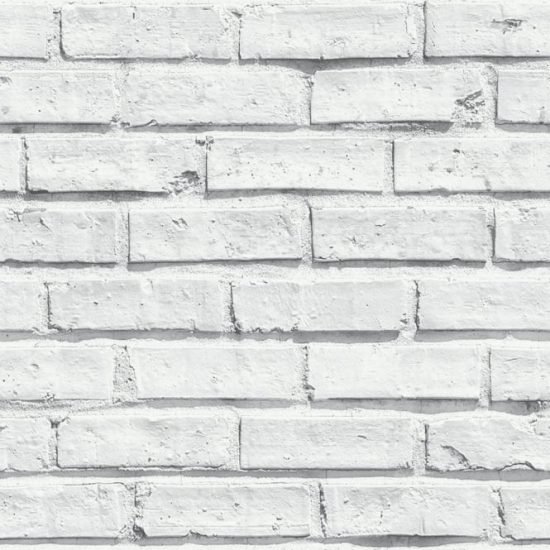 33 2 VIP White Brick Effect Wallpaper VIP White Brick Effect Wallpaper