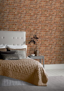 696600 Urban Brick Red Bedroom Urban Brick Red Wallpaper Urban Brick Red Wallpaper