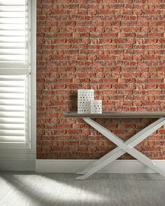 696600 Urban Red Brick RS Wallpaper vs. Wall paint: The Final Thought Wallpaper vs. Wall paint: The Final Thought