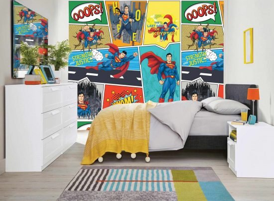2035 All The Way Superman Mural All The Way Superman Mural