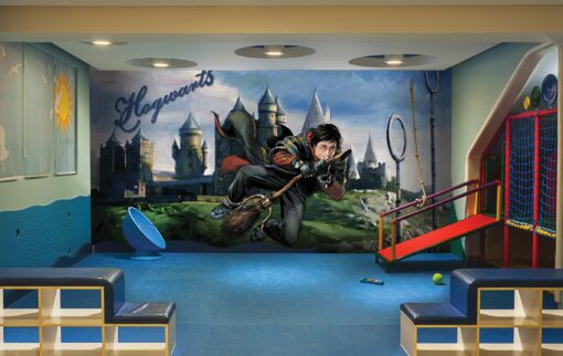 HARRY POTTER HOGWARTS WALLMURAL