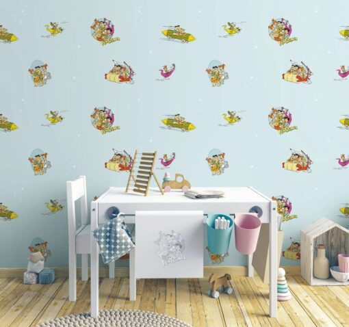 Flintstones cartoon themed wallpaper 8923