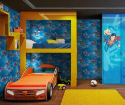 94 Wallpaper with Superman design 8914 Wallpaper with Superman design 8914