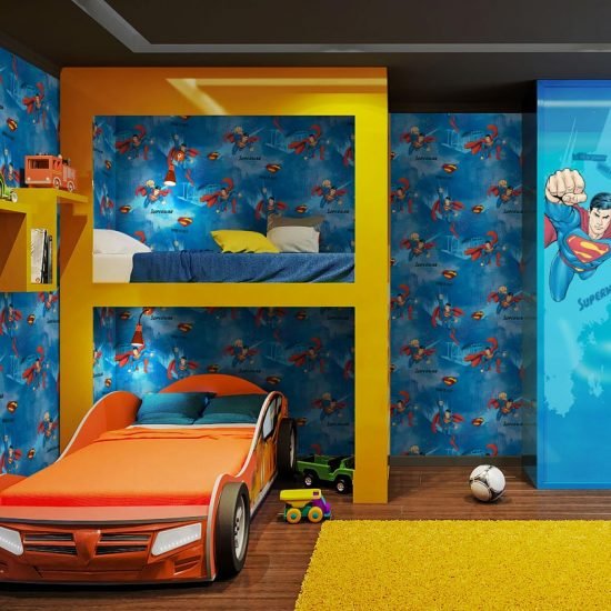 94 Wallpaper with Superman design 8914 Wallpaper with Superman design 8914