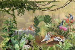 A311 2 Amazon Tiger Wallmural - A311 Amazon Tiger Wallmural - A311