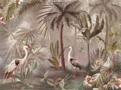 A317 3 Amazon Crane Wallmural - A317 Amazon Crane Wallmural - A317