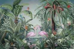 A319 1 Amazon Flamingo Love Wallmural - A319 Amazon Flamingo Love Wallmural - A319