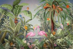 A319 3 Amazon Flamingo Love Wallmural - A319 Amazon Flamingo Love Wallmural - A319