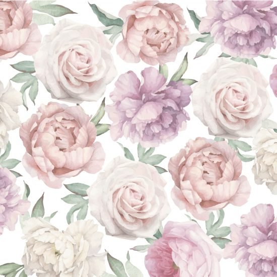 Humpty On Wall Classic Colour Peonies and roses Wallpaper Peonies & Roses Wallpaper Peonies & Roses Wallpaper