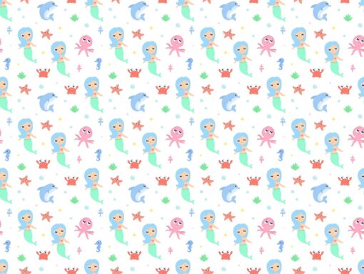 Little Mermaids Wallpaper - Image 2