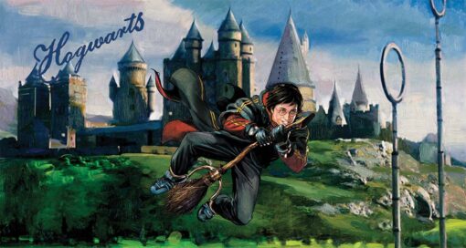 HARRY POTTER HOGWARTS WALLMURAL - Image 2