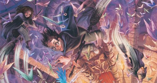 HARRY POTTER FLYING WALLMURAL - Image 2