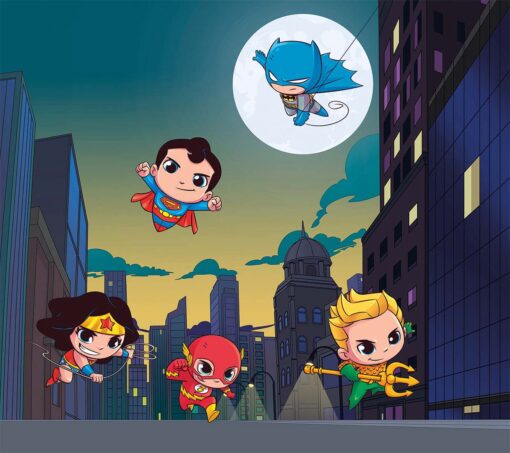 DC MINI SUPERHEROES WALLMURAL - Image 2