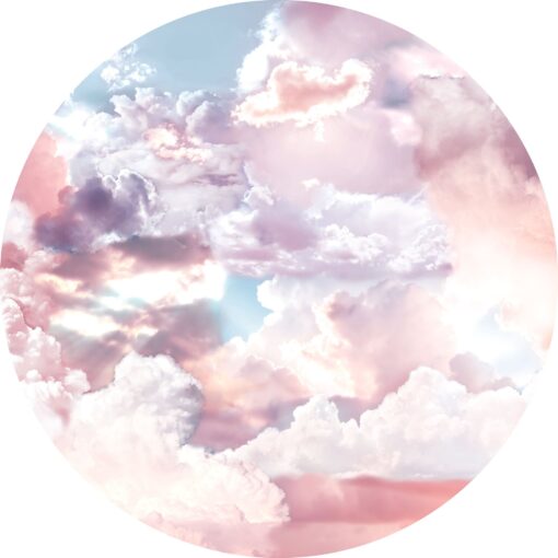 Sky Candy evershinewalls Circle Art - Candy Sky Circle Art - Candy Sky