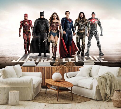 THE JUSTICE LEAGUE WALLPAPER