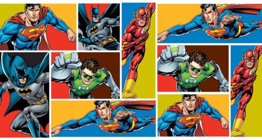 JUSTICE LEAGUE WALLPAPER COMIC BOXES - Image 2