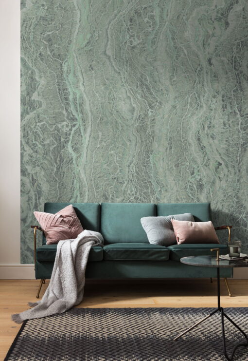 Marble Mint Wallmural ( 200 x 280 cm)