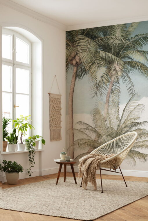 Palm Oasis Wallmural ( 200 x 280 cm)