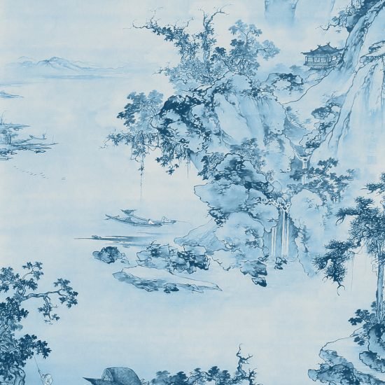 R2 005 1576842575 Blue China Wallmural ( 200 x 280 cm) Blue China Wallmural ( 200 x 280 cm)
