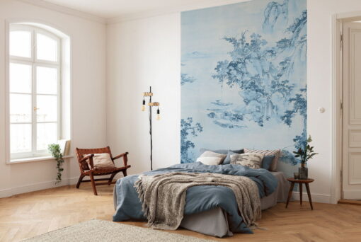 Blue China Wallmural ( 200 x 280 cm)