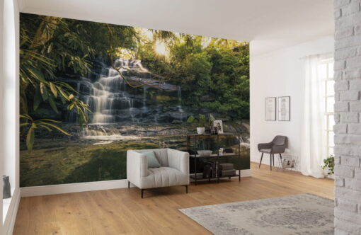 Golden Falls Wallmural ( 450 x 280 cm)