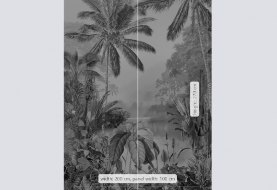 Screenshot 2020 06 19T011413.318 Lac Tropical Black & White Wallmural ( 200 x 270 cm) Lac Tropical Black & White Wallmural ( 200 x 270 cm)
