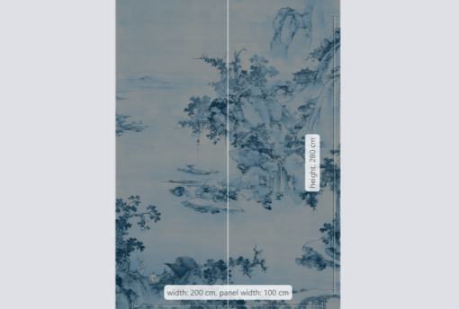 Blue China Wallmural ( 200 x 280 cm) - Image 3