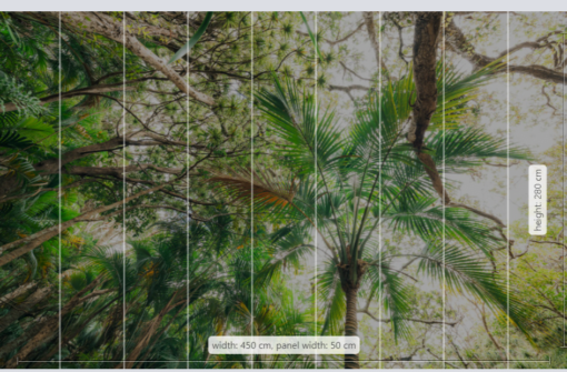 Touch the Jungle Wallmural ( 450 x 280 cm) - Image 3