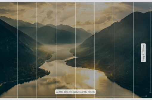 Gold Mountains Wallmural ( 400 x 250 cm) - Image 3