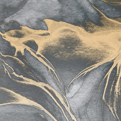 Ink Gold Fluid Wallmural - Image 4