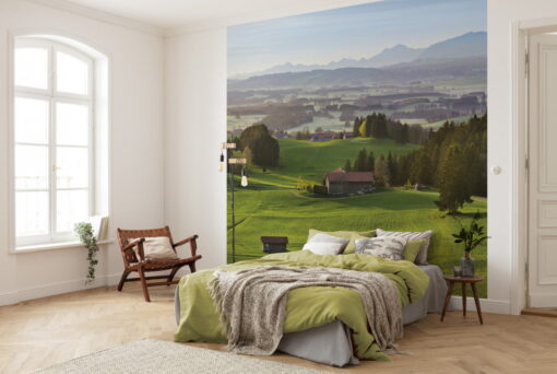 Paradiesisches Bayern Wallmural ( 450 x 280 cm)