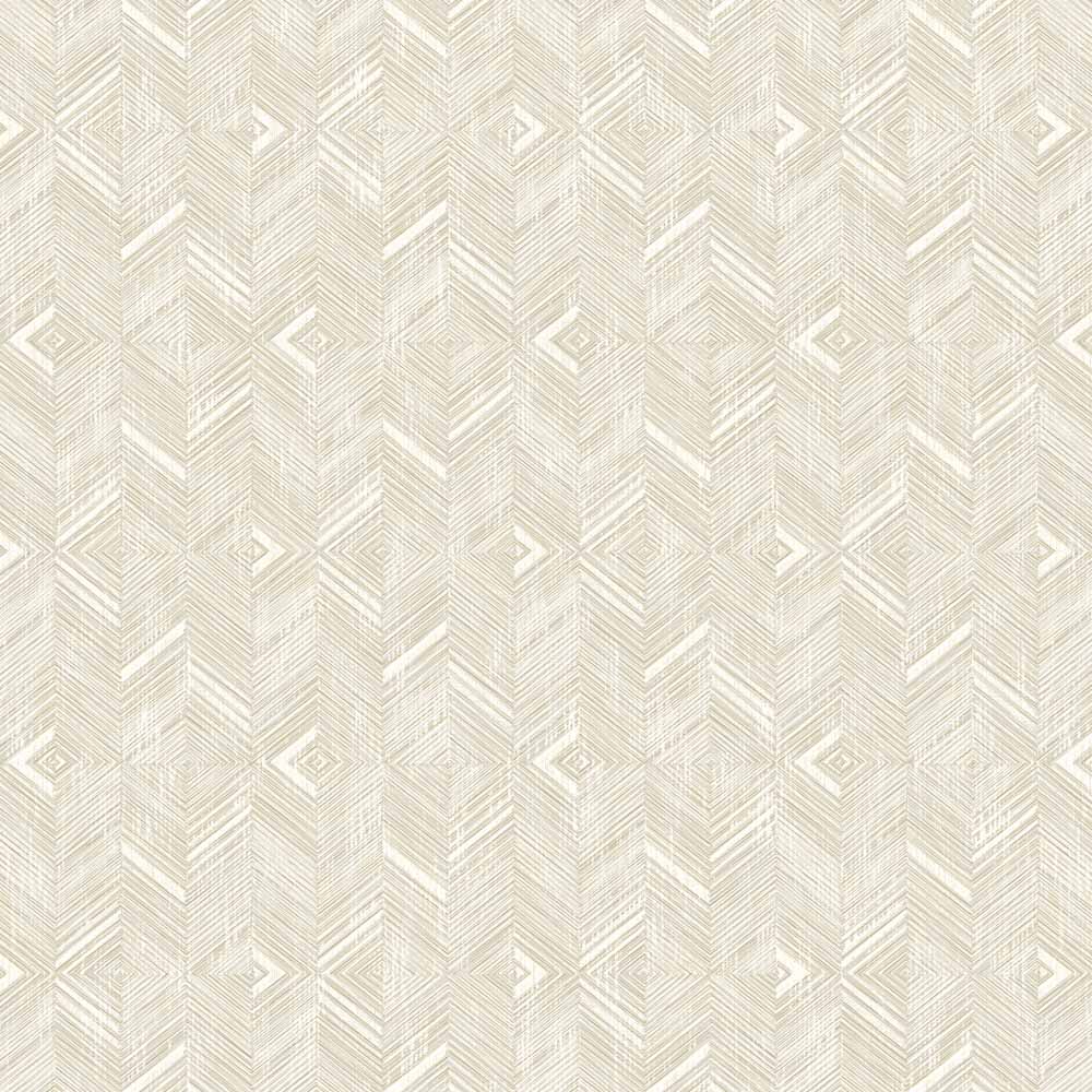 Geometric Design Wallpaper Beige | Evershine Wall