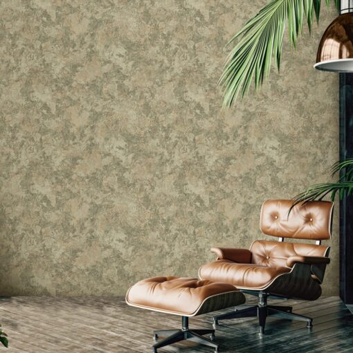 Textured Wallpaper Brown- Jumbo Roll 16.5 sq mtr - Image 2