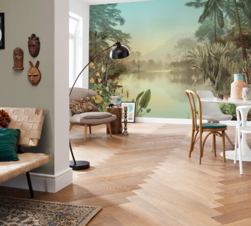 Lac Tropical Wallmural ( 400 x 270 cm)