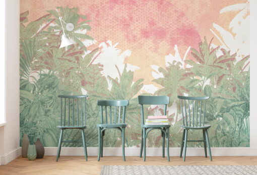 Palmiers Wallmural ( 400 x 280 cm)