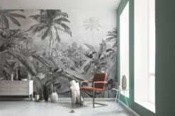 P013 VD4 i 1581672643 Amazonia Black and White Wallmural ( 400 x 250 cm) Amazonia Black and White Wallmural ( 400 x 250 cm)