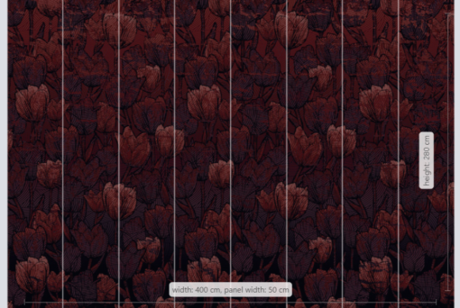 Tulipe Wallmural ( 400 x 280 cm) - Image 3