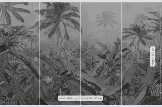 Screenshot 61 Amazonia Black and White Wallmural ( 400 x 250 cm) Amazonia Black and White Wallmural ( 400 x 250 cm)