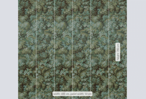 Botanique Vert Wallmural ( 300 x 280 cm) - Image 3