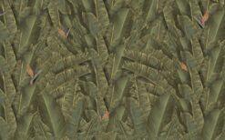 evershinewalls darkgreenbananaleaves Dark Green Banana Leaves Wallmural Dark Green Banana Leaves Wallmural