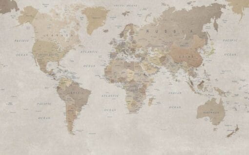 World Map Office Wallmural - Image 2