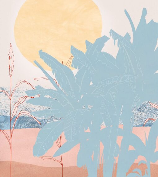 Banana Leaves Wallmural (250 x 280) - Image 2