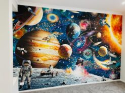 Amazing Space Adventure Wallmural customer1 Amazing Space Adventure Kids Wallpaper Wallmural Amazing Space Adventure Kids Wallpaper Wallmural