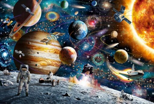 Amazing Space Adventure1 Amazing Space Adventure Kids Wallpaper Wallmural Amazing Space Adventure Kids Wallpaper Wallmural