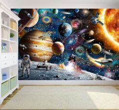 Amazing Space Adventure2 Amazing Space Adventure Kids Wallpaper Wallmural Amazing Space Adventure Kids Wallpaper Wallmural