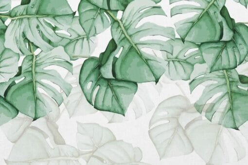 Big Botanical Leaf Wallpaper Wallmural - Image 5