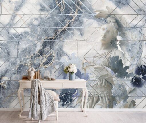 Greek Mythology Statue Wallpaper Wallmural