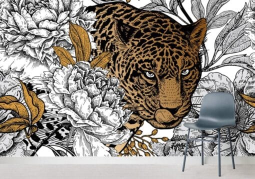 Leopard Wallpaper Wallmural