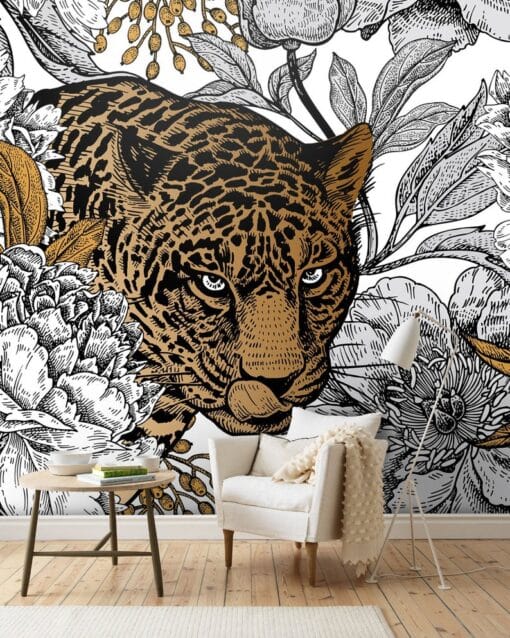 Leopard Wallpaper Wallmural - Image 2