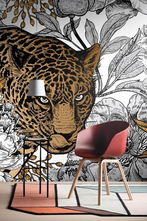 Leopard Wallpaper Wallmural - Image 5